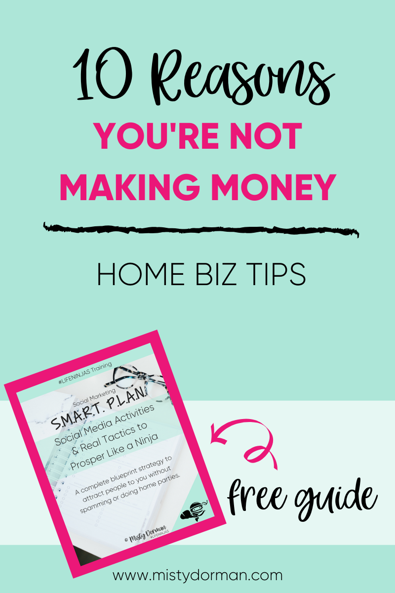 Your mindset may be why making money in your home business is such a challenge. The law of attraction means your thoughts could actually be repelling wealth! Funny tips for entrepreneurs to make you laugh. Repin and grab my free printable daily network marketing checklist and learn how to get more leads with social attraction marketing on FaceBook! #lifeninjas #socialmediamarketing #socialmedia #socialmediatips #moneymindset #moneytips #marketingtips via @lifeninjamisty via @lifeninjamisty