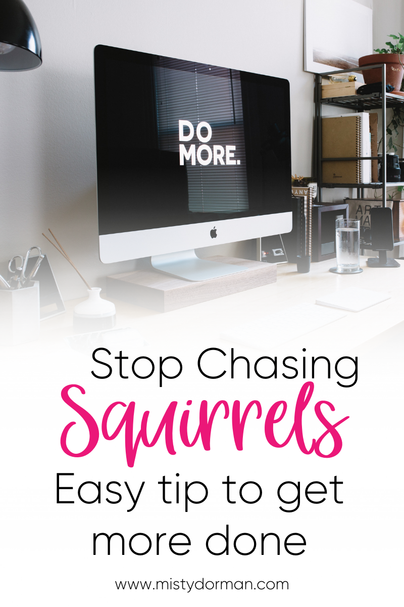 Lady boss, I know your to-do list never ends. You get constantly bombarded with creative ideas and distractions. You have 37 tabs open on your browser and a too many courses you've started but not finished. Here is ONE simple productivity tip that will dramatically increase your ability to focus on what you need to do right now to grow your small business, without losing track of those shiny object distractions. #lifeninjas #bossbabe #girlboss #ladyboss #girlbosstips #productivity #homebiz