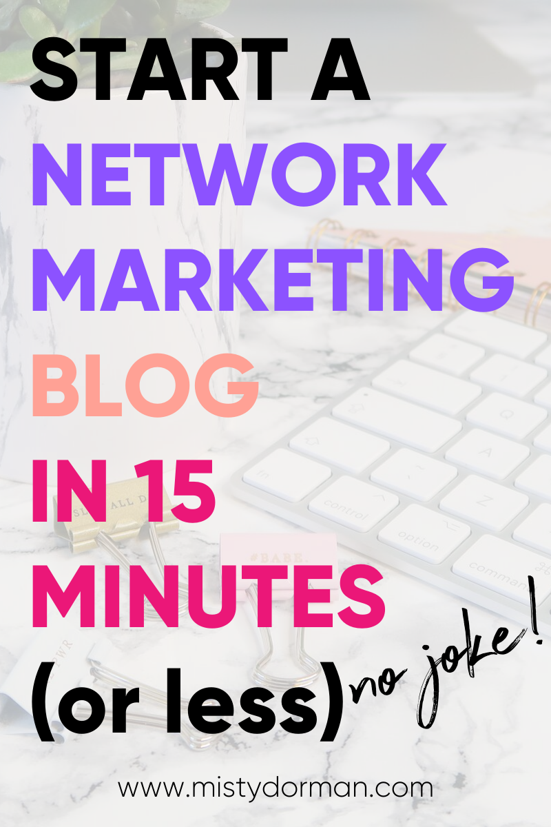 How to Start a Network Marketing Blog