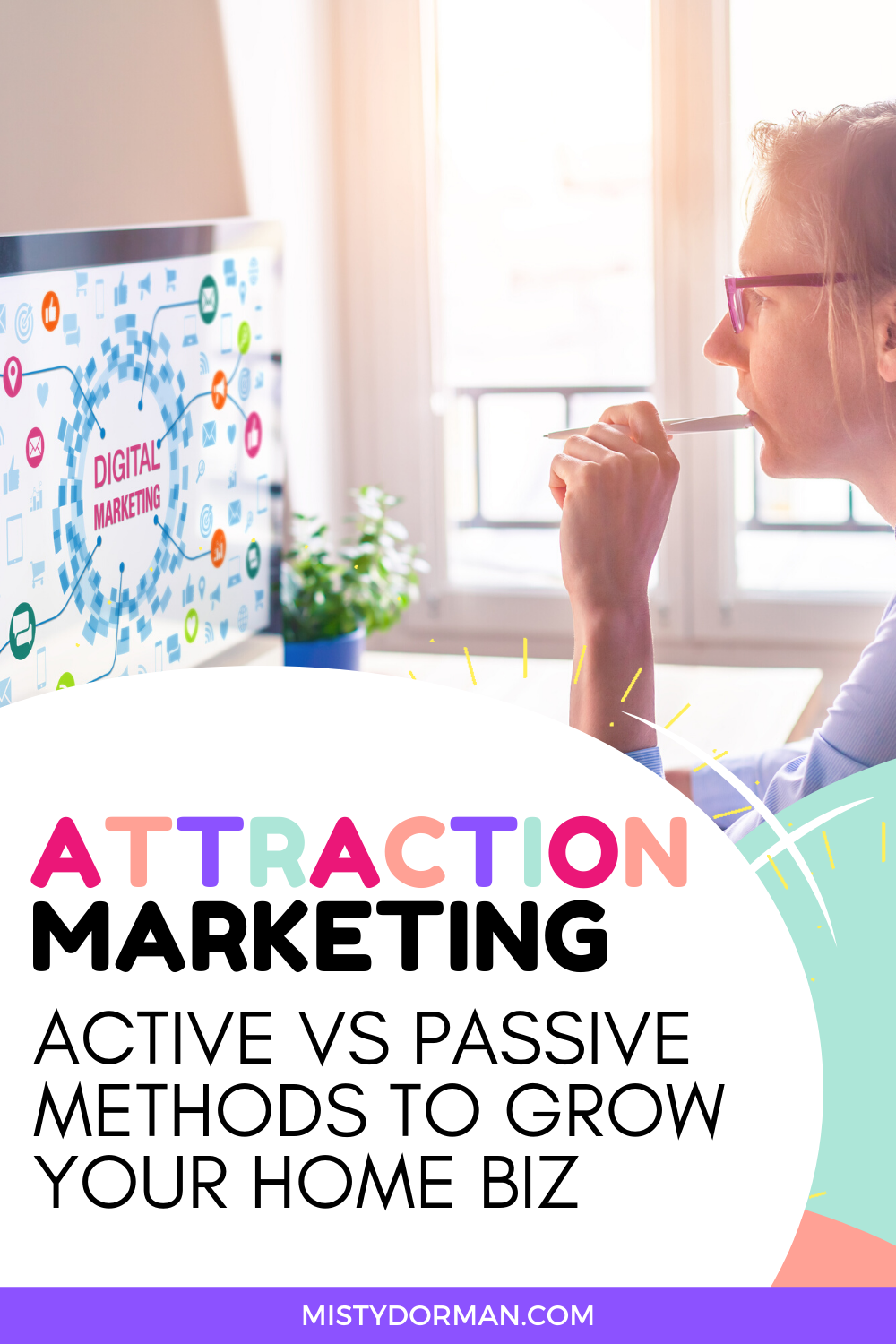 What is Attraction Marketing? What is the difference between active and passive marketing and which online marketing method is the best strategy to grow your business? In this blog post, discover how to attract and influence your perfect prospects and turn them into customers and recruits for your direct sales / network marketing / MLM business. Plus grab your free daily action plan PDF printable checklist. #attractionmarketing #directsales #mlmtips #networkmarketing